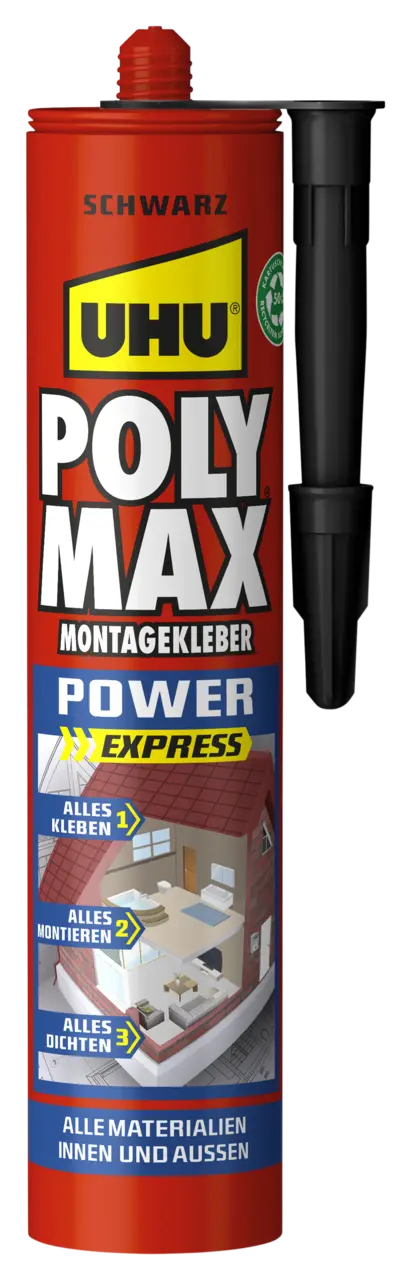 64378-Article-pack-shot-front-straight-en-883-UHU-425g-German-POLYMAXMontagekleberPowerschwarz