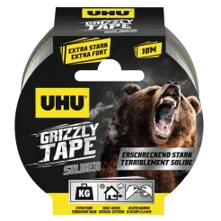 64608-UHU-GRIZZLY-TAPE-10m-silber-DEFRIT