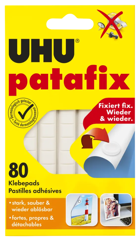 3008525-Article-pack-shot-front-straight-en-324-UHU-80pads-D-F-I-UHUPATAFIXWH80PADSD-F-I